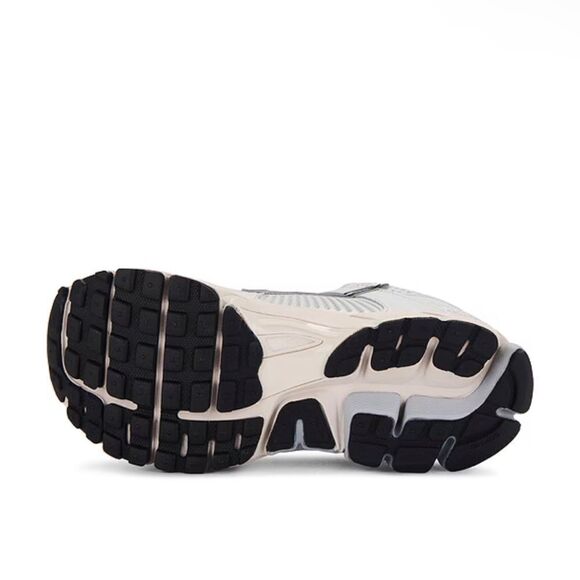 Nike Zoom Vomero 5 Sneakers in Pure Platinum, Chrome, & Light Orewood Revolve 6 - Picture 6 of 12